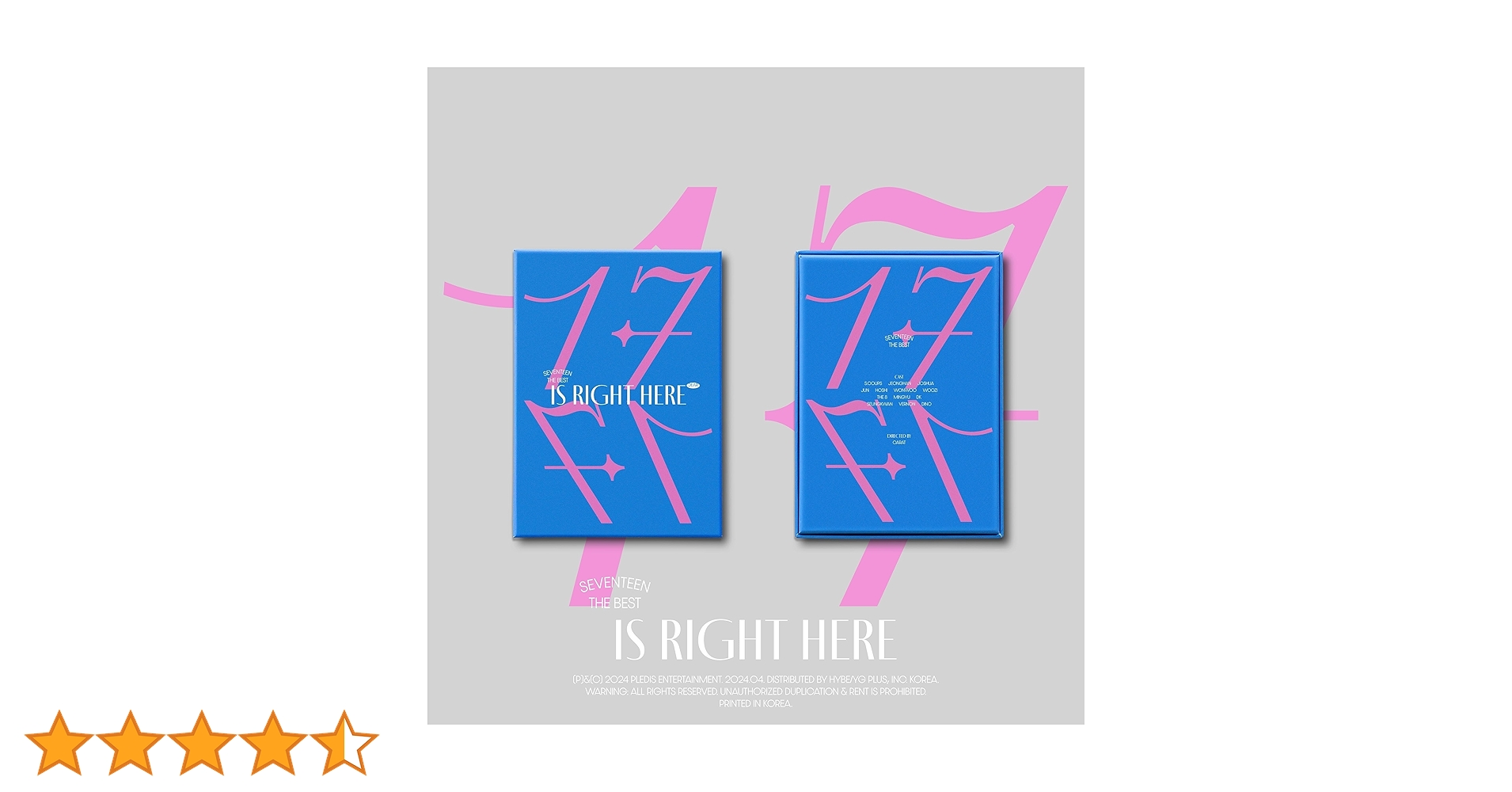 Amazon.co.jp: 【メーカー特典あり】SEVENTEEN BEST ALBUM「17